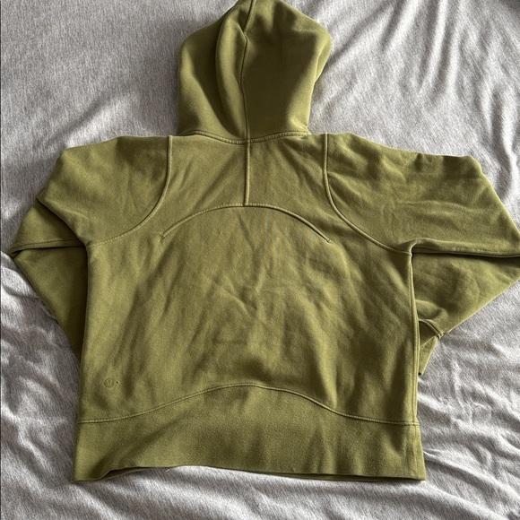Lululemon Loungeful Hoodie – Size 2 – Olive Green - Picture 4 of 6